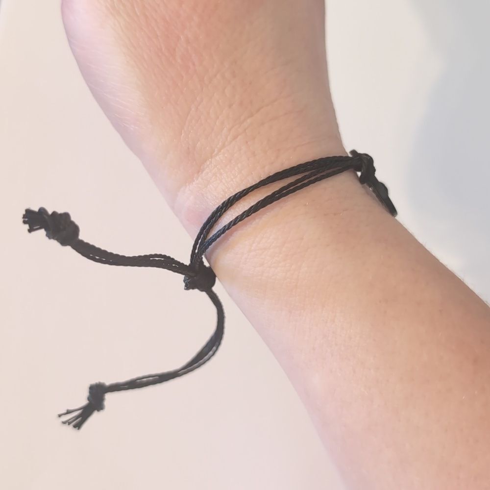 759 4Ocean Black Adjustable Slider Bracelet - Picture 2 of 4